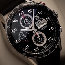 Tag Heuer automatic carrera  chronograph watch  Chrono cv2a10 calibre 16 comprar usado  Enviando para Brazil
