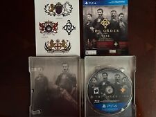 The Order 1886 PS4 Steelbook Edition - Completo com códigos e adesivos não utilizados comprar usado  Enviando para Brazil