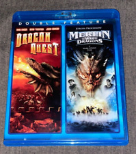 Echo Bridge Double Feature Blu-ray DragonQuest Merlin and the War of the Dragons segunda mano  Embacar hacia Mexico