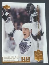 WAYNE GRETZKY - 1999 Upper Deck Living Legend #90 (líder de gol de todos os tempos) comprar usado  Enviando para Brazil