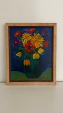 Vintage acrylic painting for sale  Brunswick