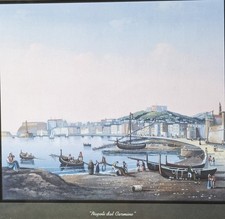 Stampa artistica veduta usato  Salerno