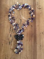 Collana donna artigianale usato  Milano
