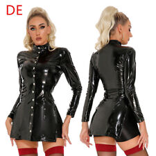 Damen wetlook minikleid gebraucht kaufen  Bremen