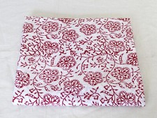 Piezas de corte de tela de algodón de 5 yardas, material para hacer artesanía estampado floral segunda mano  Embacar hacia Mexico