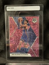 2019-20 Panini Mosaico Shai Gilgeous-Alexander Rosa Fast Break 18/20 Thunder, usado comprar usado 2019-20 Panini Mosaico Shai Gilgeous-Alexander Rosa Fast Break 18/20 Thunder, usado comprar usado  Enviando para Brazil