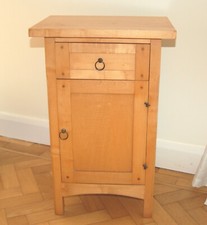 Solid maple bedside for sale  READING