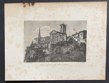 Stampa antica cori usato  Roma