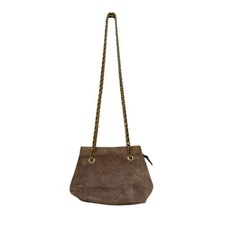 Taupe suede shoulder for sale  Purcellville