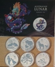 Silber 1oz lunar gebraucht kaufen  Wiesbaden