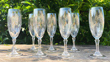 Vintage flûtes champagne d'occasion  Vic-sur-Seille