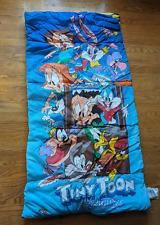 Raro Pequeño Toon Adventures Saco de Dormir para Niños Edredón Manta Babs Buster Bunny, usado segunda mano  Embacar hacia Argentina