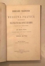 Usado, FORMULARIO TERAPEUTICO DI MEDICINA PRATICA SOGLIANO MOTTOLA 1877 comprar usado  Enviando para Brazil