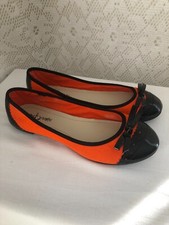 Ballerines toile orange d'occasion  Le Péage-de-Roussillon