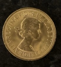 Sterlina oro elisabetta usato  Roma