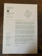 Alighiero boetti comunicato usato Alighiero boetti comunicato usato  Cormano