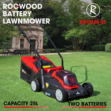 Cordless lawnmower 33cm for sale  WREXHAM