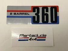 Decal 360 2bbl for sale  Carson City
