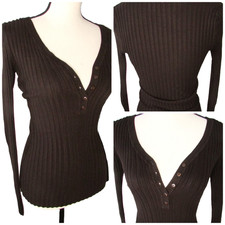 Y2k brown ribbed for sale  Flushing