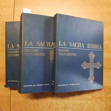 Sacra bibbia vecchio usato  Italia