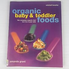 Livro orgânico bebê criança comida dieta orgânica completa 0-3 anos crianças Amanda Grant, usado comprar usado  Enviando para Brazil