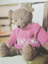 Knitting pattern teddy for sale  ACCRINGTON