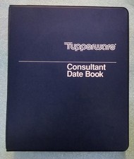 Vintage Tupperware Consultant Date Book Product Reference - 3 Ring Book Binder comprar usado  Enviando para Brazil