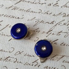 Pair blue enamel d'occasion  Expédié en Belgium