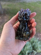 Cat figure resin for sale  Temperance