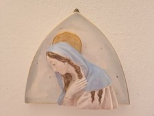Madonna altorilievo placca usato  Italia