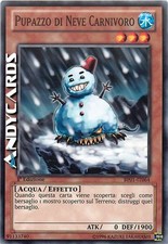 Pupazzo neve carnivoro usato  Ravenna