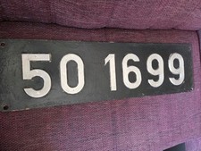 Lokschild riginal dampflok gebraucht kaufen  Monheim