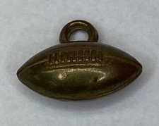 Football brass charm for sale  Cheboygan