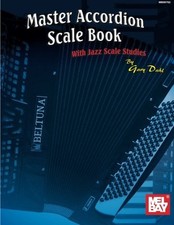 MEL BAY MASTER ACCORDION SCALE BOOK WITH JAZZ SCALE By Gary Dahl Mint Condition comprar usado  Enviando para Brazil