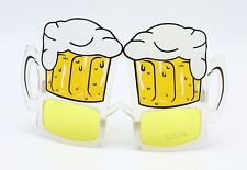 Usado, Novo par de óculos de sol festa caneca cerveja lente amarela festa novidade UV400 #P1007 comprar usado  Enviando para Brazil