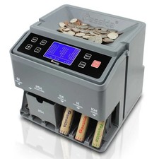 Contador de moedas C300 Professional USD, classificador e embrulho/rolo, 300 moedas/min,... comprar usado  Enviando para Brazil