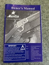Marlin owners manual for sale  Orange City