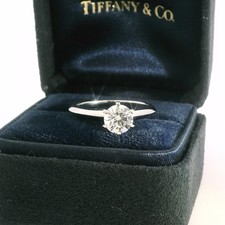 Tiffany setting platinum for sale  LONDON