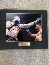 Ricky hatton signed for sale  WALTHAM ABBEY
