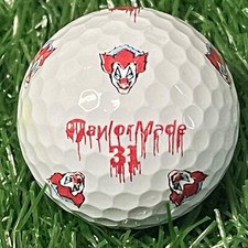 Bola de golfe TaylorMade TP5X NIGHTMARE CIRCUS logotipo palhaço (A-16-2) 1ct colecionável comprar usado  Enviando para Brazil