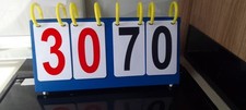 Flip score board for sale  BLACKBURN