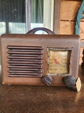 Rádio tubo antigo General Television década de 1940 RCA com etiqueta original modelo 47 *LEIA comprar usado  Enviando para Brazil