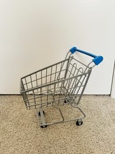 Carrinho de compras pequeno de metal brinquedo comprar usado  Enviando para Brazil