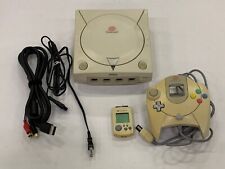 Usado, Sega DreamCast HKT-3000 controlador memória visual alimentação e cabo AV - Testado comprar usado  Enviando para Brazil