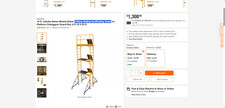 Story rolling scaffolding for sale  Pompano Beach