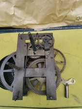 Vintage brass clock for sale  LOUGHBOROUGH