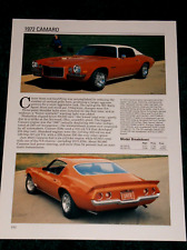 1972 chevy camaro for sale  Melvindale