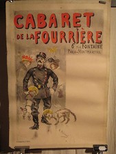 Affiche cabaret fourriere d'occasion Affiche cabaret fourriere d'occasion  Montauban