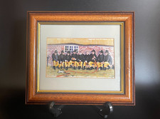 Framed photo firefighters for sale  NEWARK