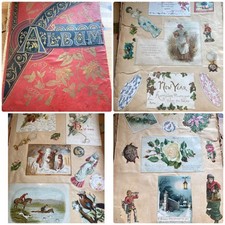 victorian scrap album for sale victorian scrap album for sale IPSWICH